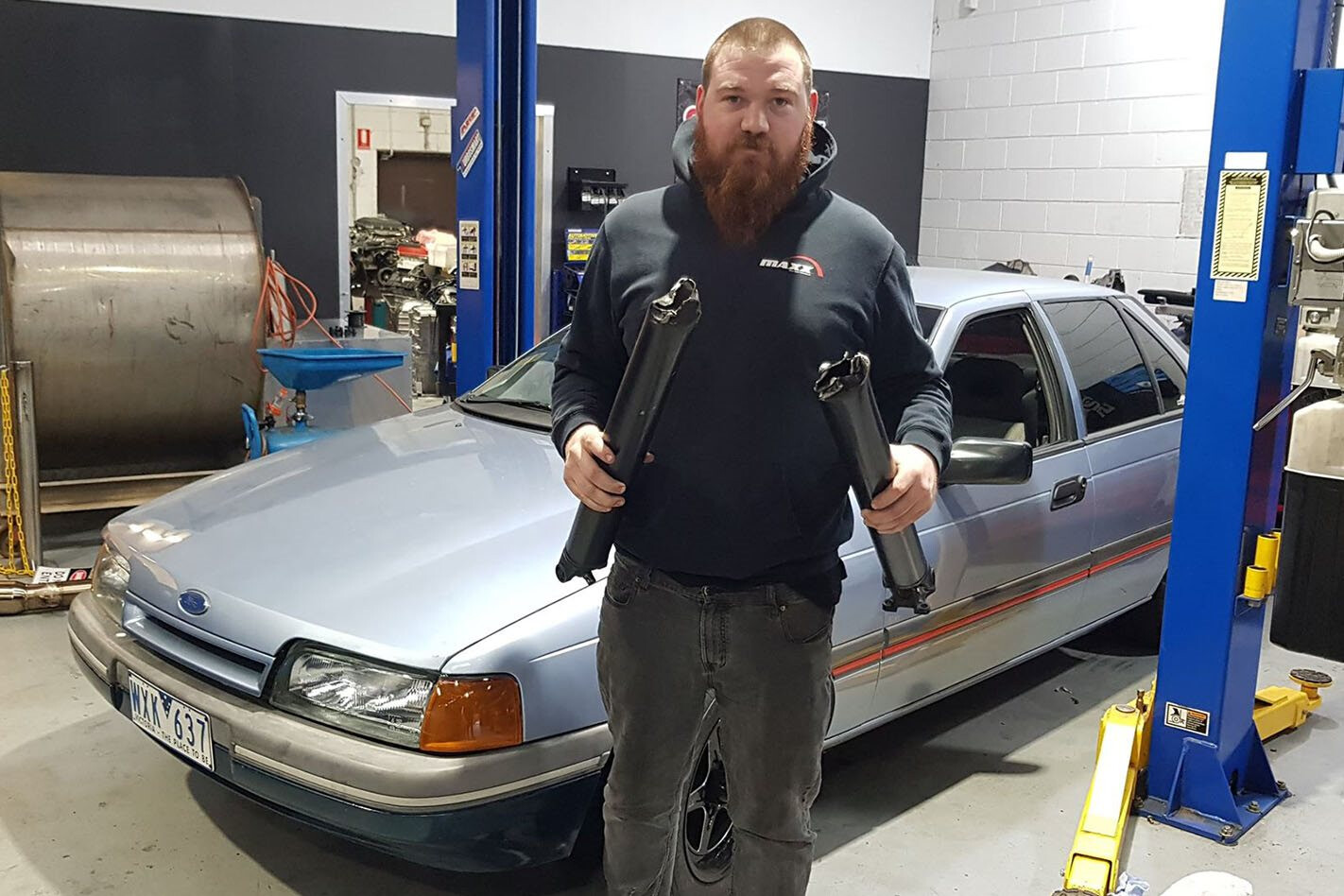 Destroying an EA Falcon tailshaft on the dyno – Carnage Plus episode 70