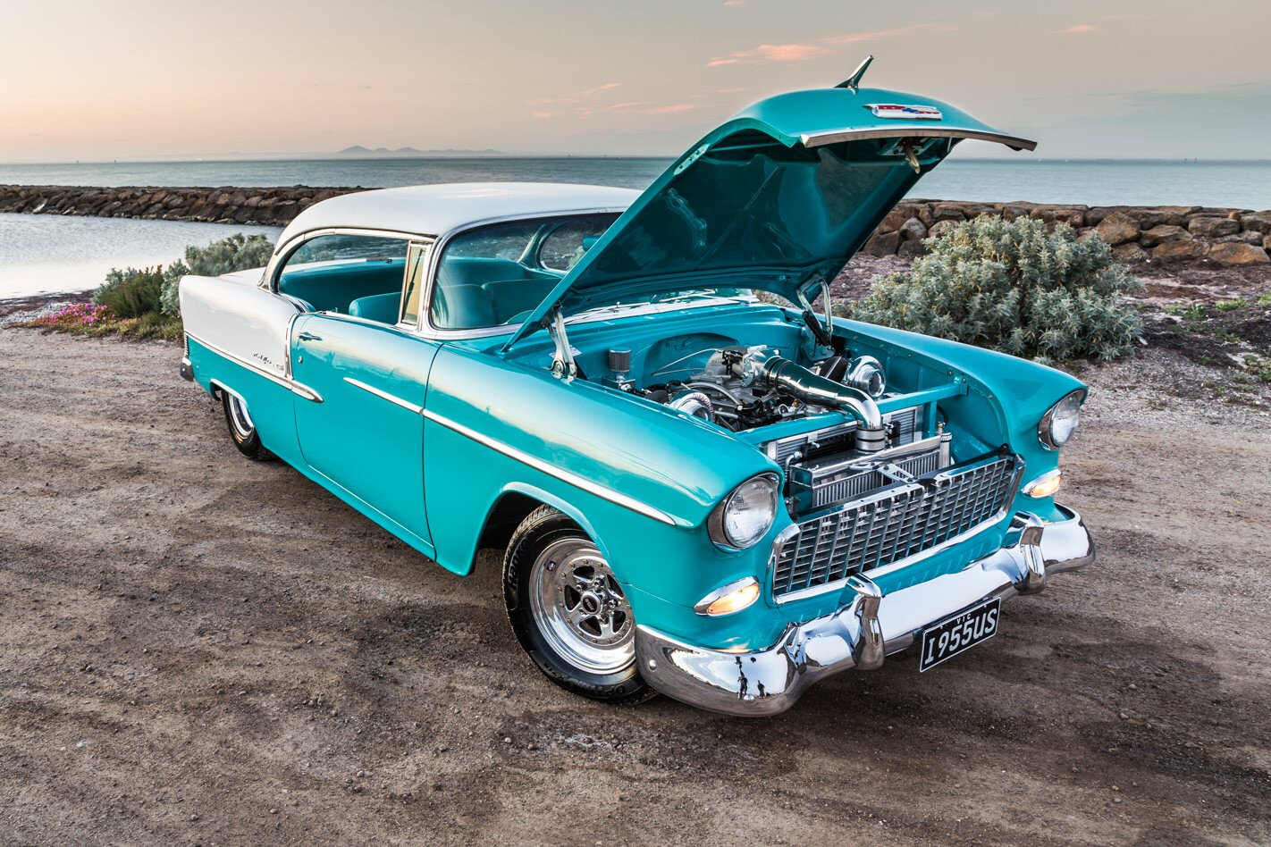 TWIN-TURBO LS-POWERED ’55 CHEV – VIDEO