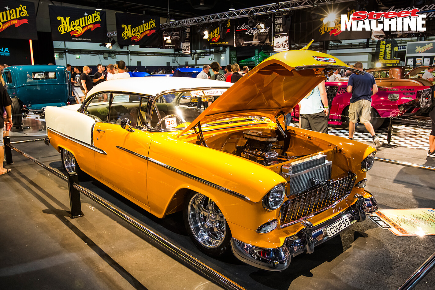BILL SHARKEY’S BLOWN ’55 CHEV AT SUMMERNATS – VIDEO