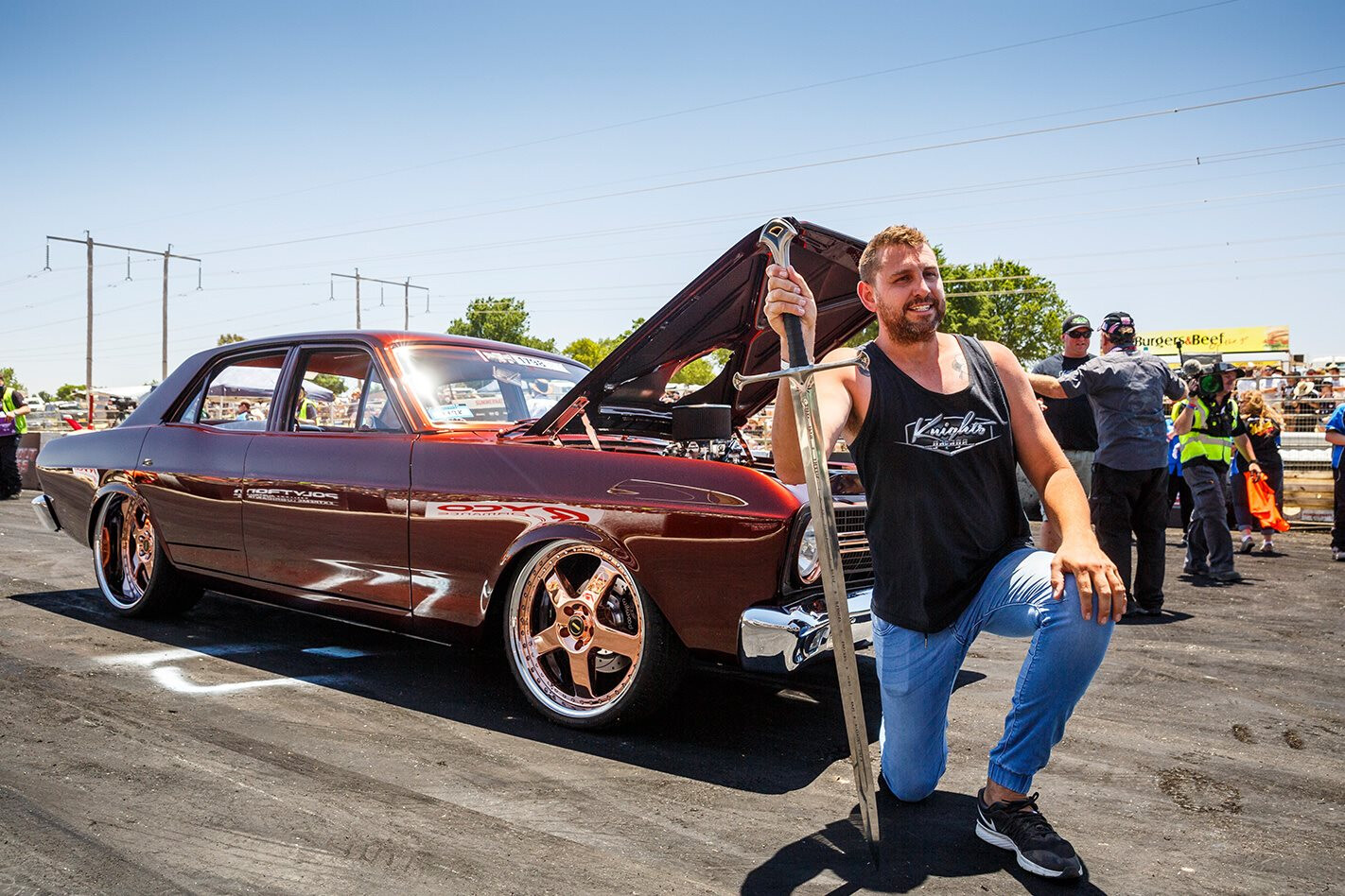 BAD APPLE XR Falcon wins Summernats 31 Grand Champion
