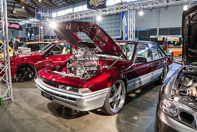 Blown LS-powered Holden VL Calais – video