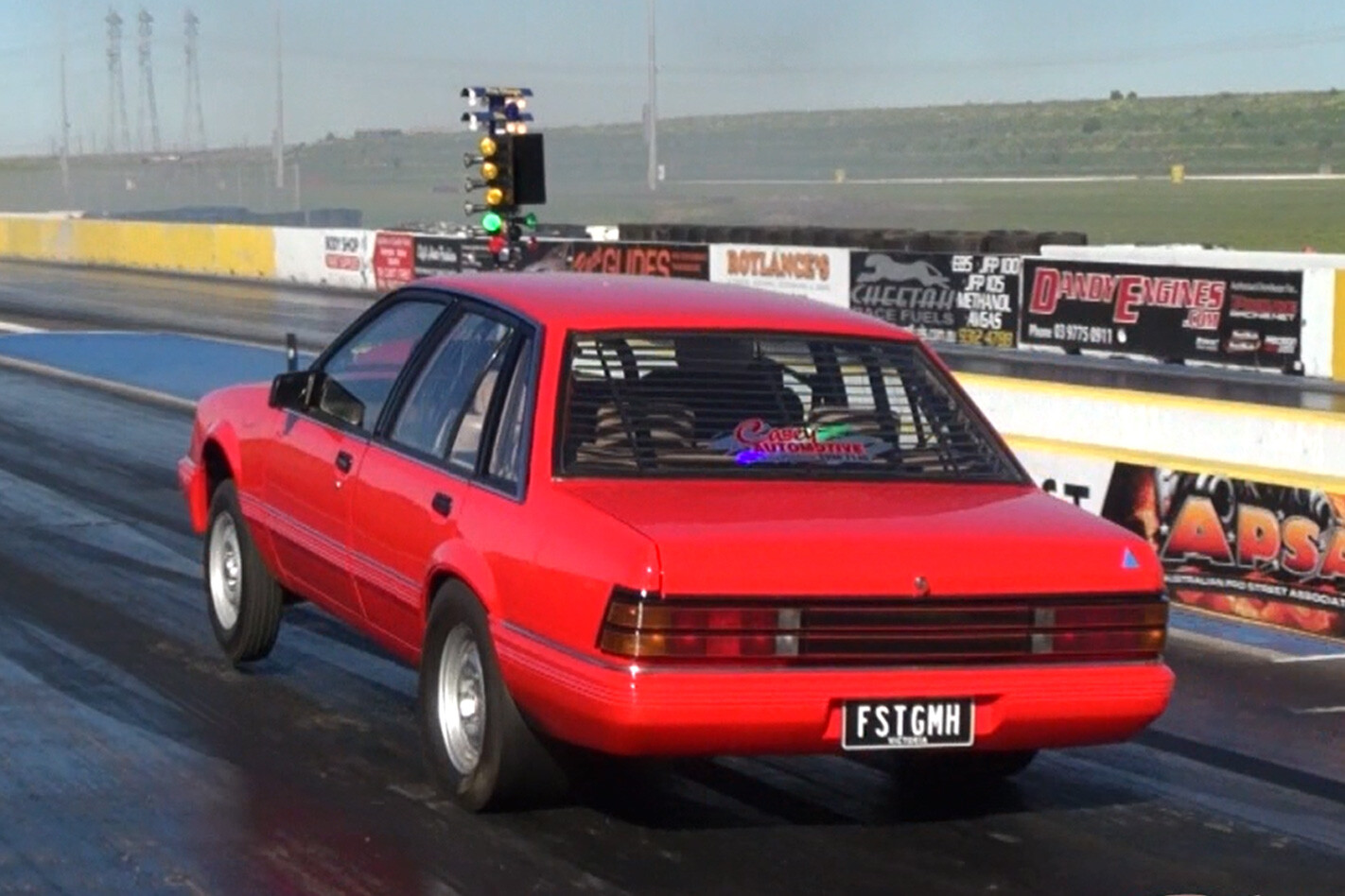 BLOWN LS-POWERED COMMODORE RUNS 9.1 AT CALDER – VIDEO