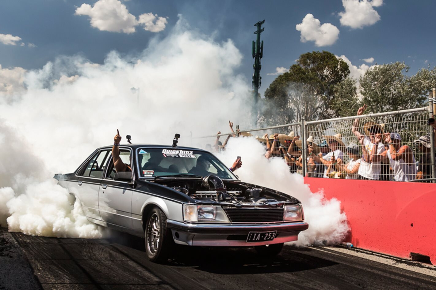 Bubba Medlyn VH Commodore makes 2261hp at the hubs at Summernats 32