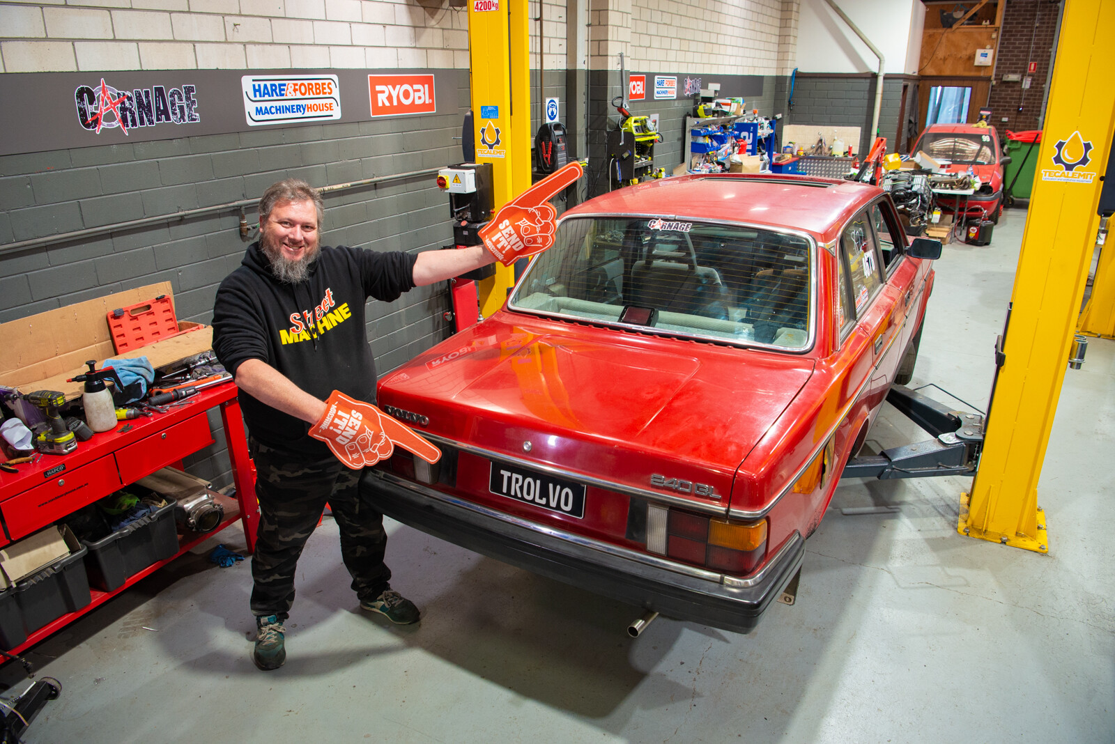Video: The Trolvo gets a new rear end!