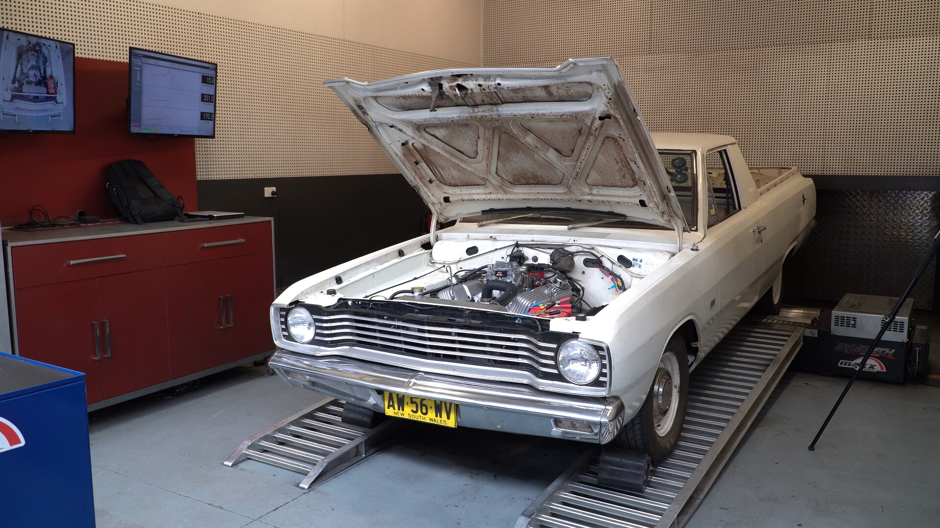 Video: The Valiant ute goes back to the dyno!