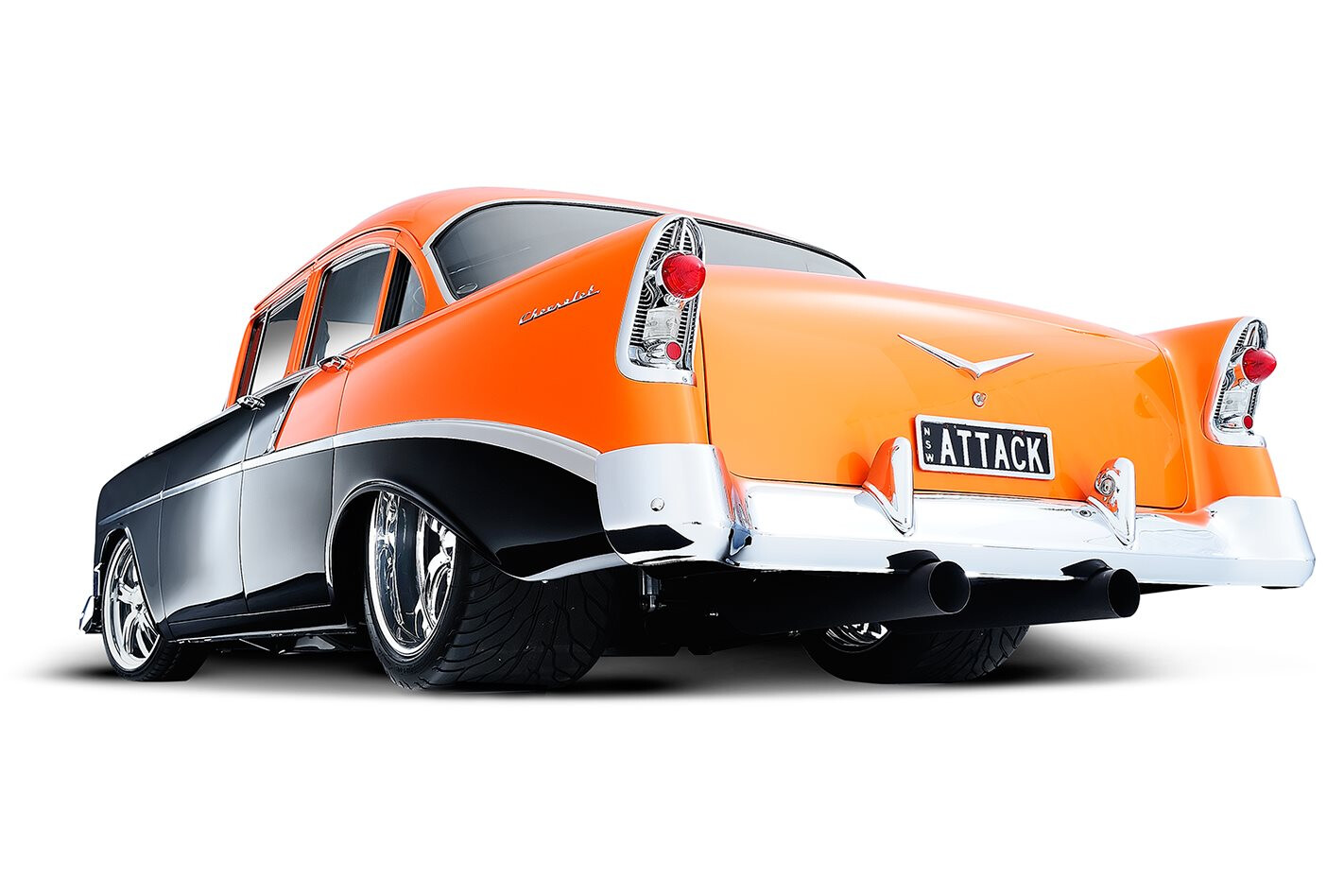 TWIN-TURBO BIG-BLOCK 1956 CHEVROLET BEL AIR – ATTACK