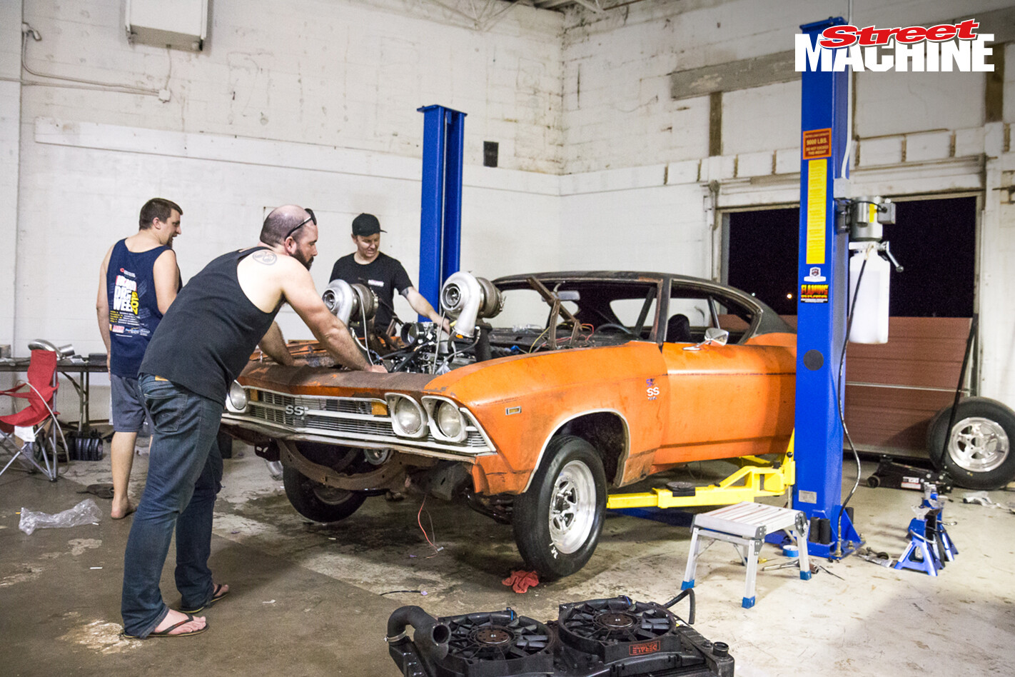 AUSSIE CHEVELLE CLOSES IN ON HOT ROD DRAG WEEK