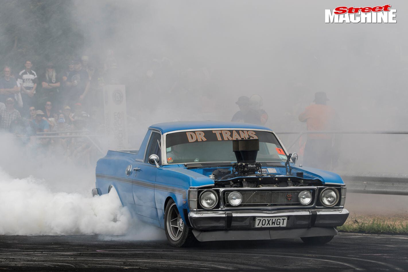 393ci Cobra Jet-powered Falcon XW burnout ute – Video