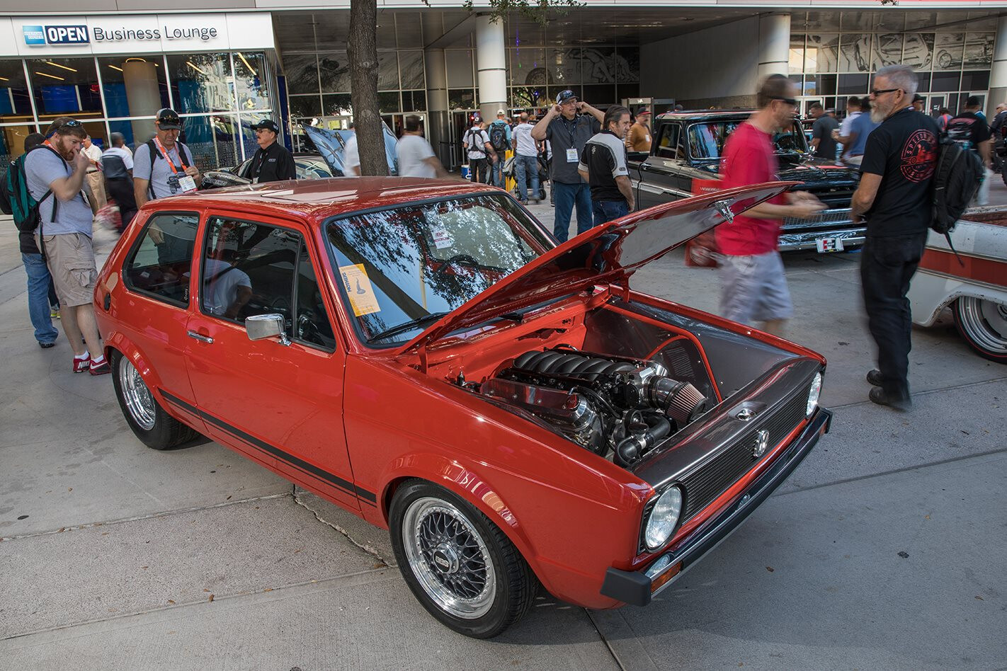 LS-powered VW Rabbit at SEMA Show 2017