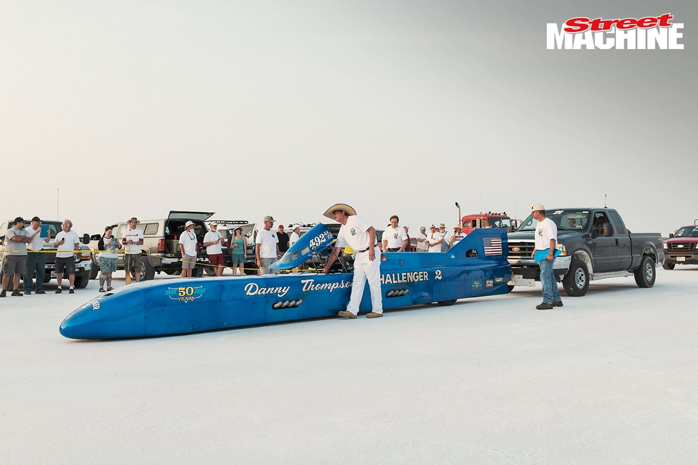 Danny Thompson’s Challenger II runs 450mph at Bonneville