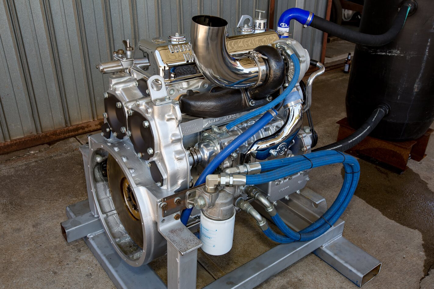 DETROIT DIESEL POWERED HOT ROD IN THE BUILD – VIDEO