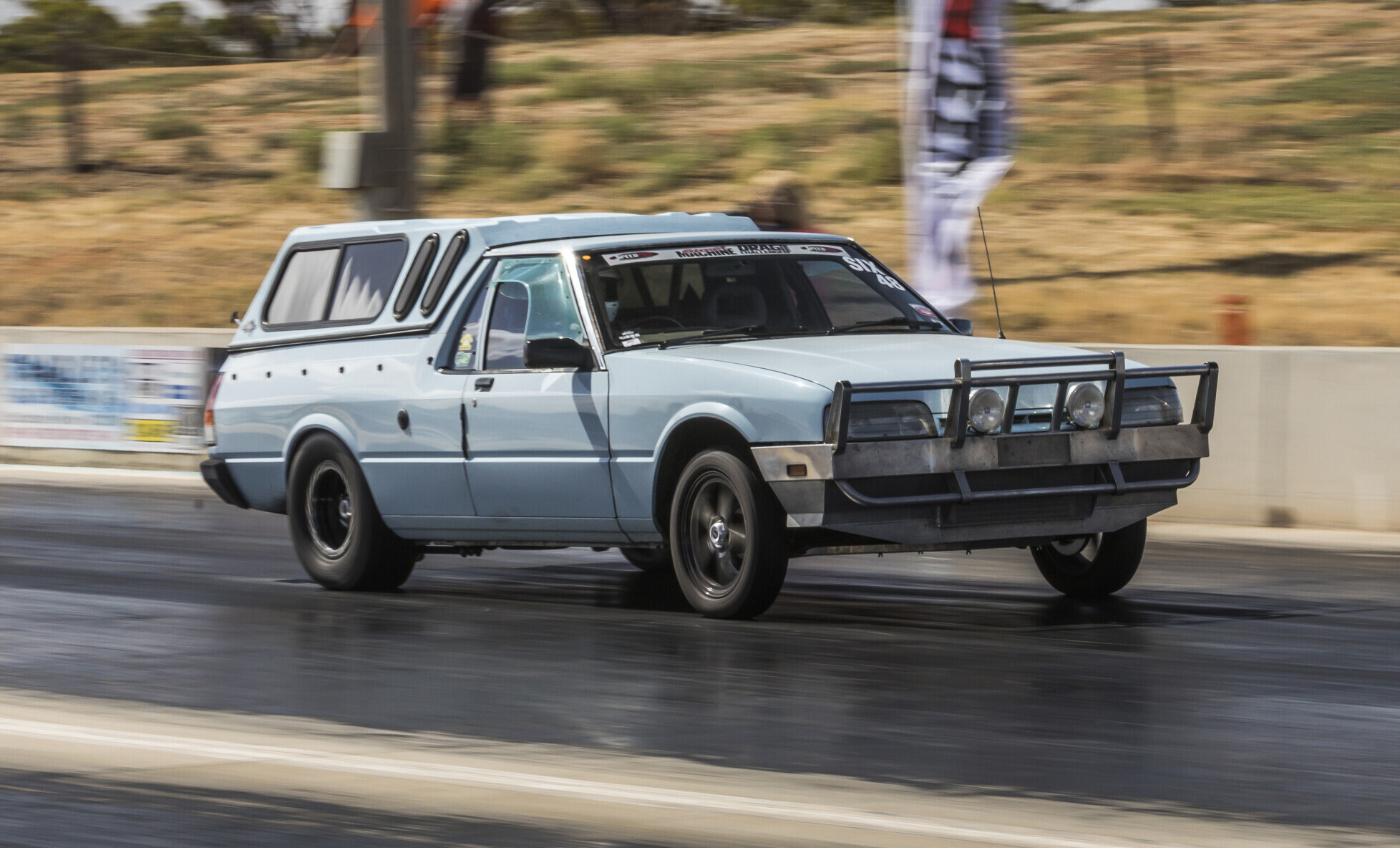 XF Falcon sleeper cracks the eight-second zone