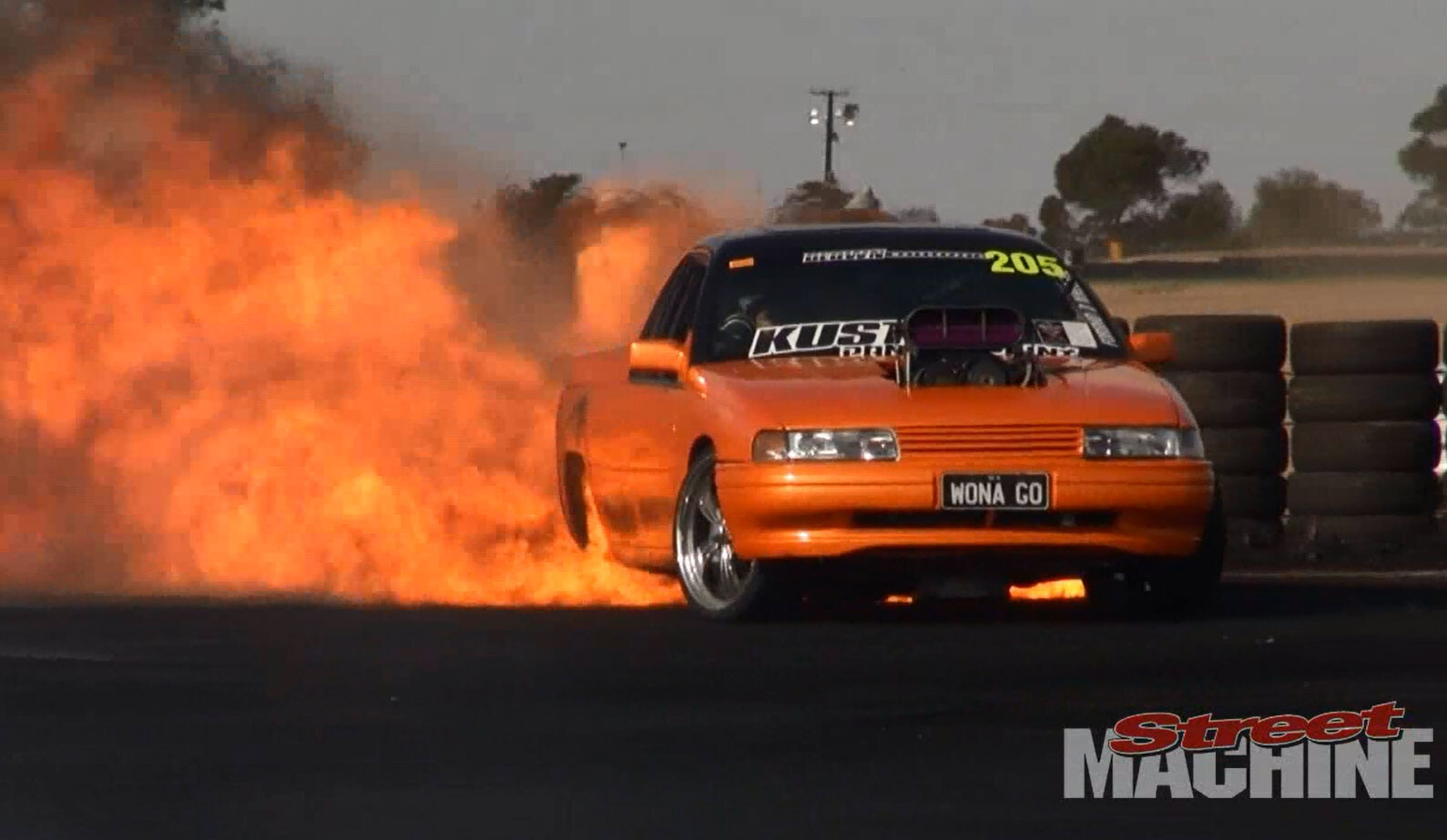 VIDEO: WORLD’S BIGGEST BURNOUT FIRE!