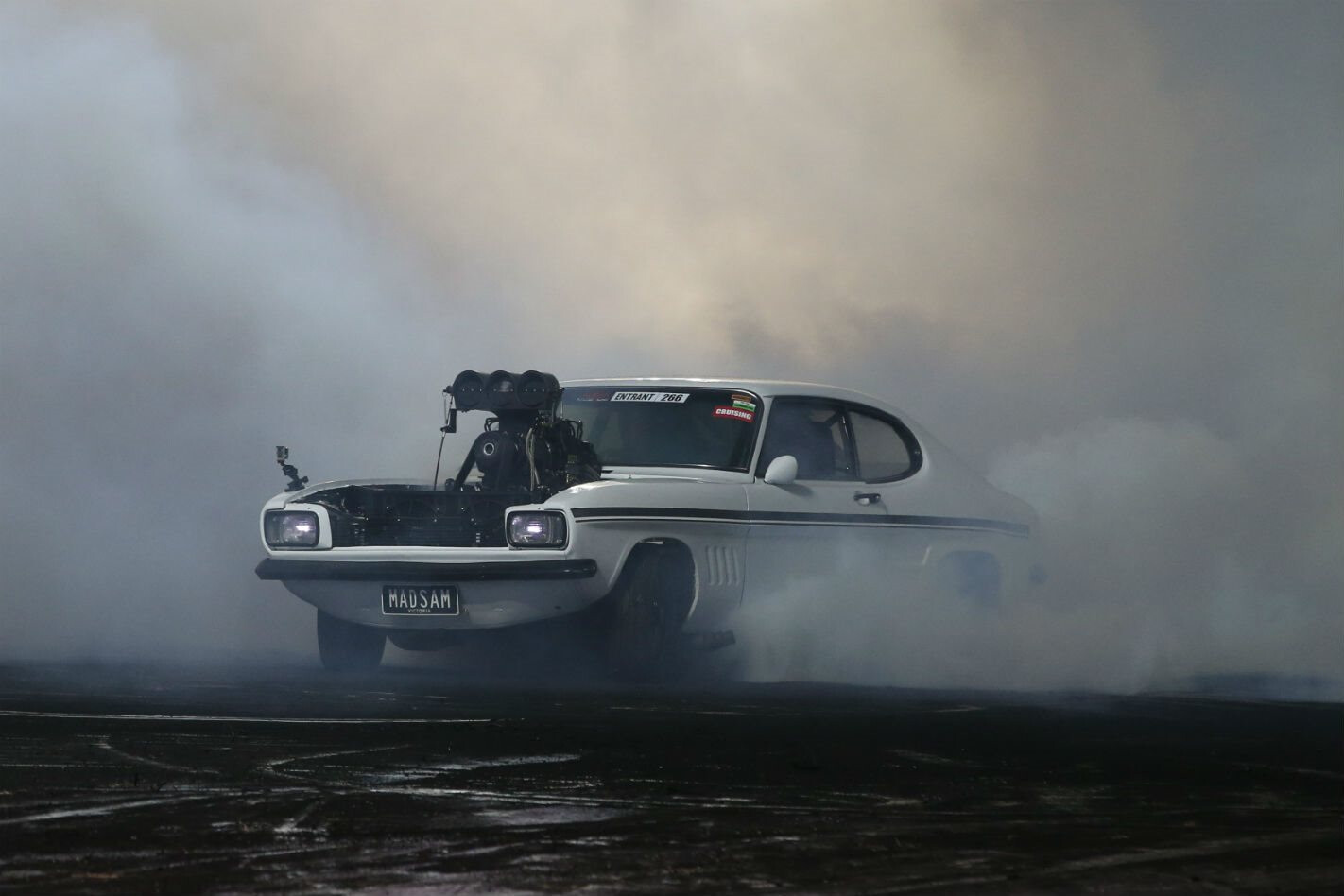 MADSAM BLOWN AND INJECTED FORD CAPRI DEBUTS AT RED CENTRE NATS
