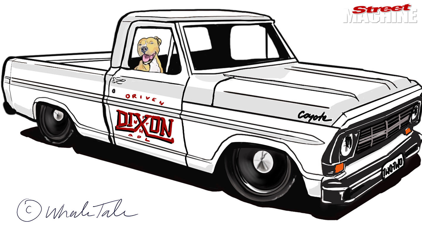 AFL star Charlie Dixon’s 1967 Ford F100 project