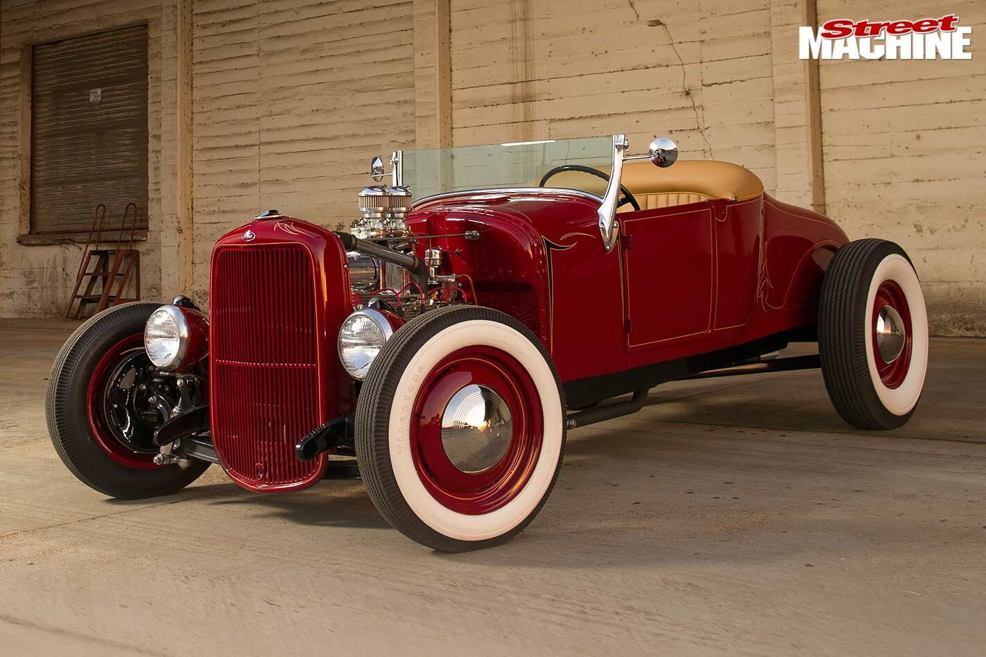 Tim McMaster's flathead-powered 1927 Ford Model T roadster