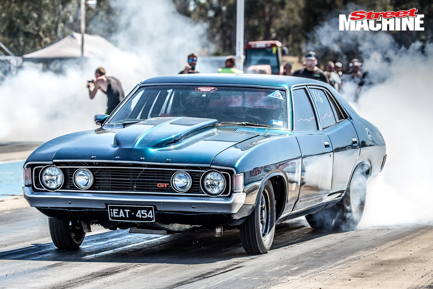 600ci twin-turbo XA sedan – Drag Challenge contender