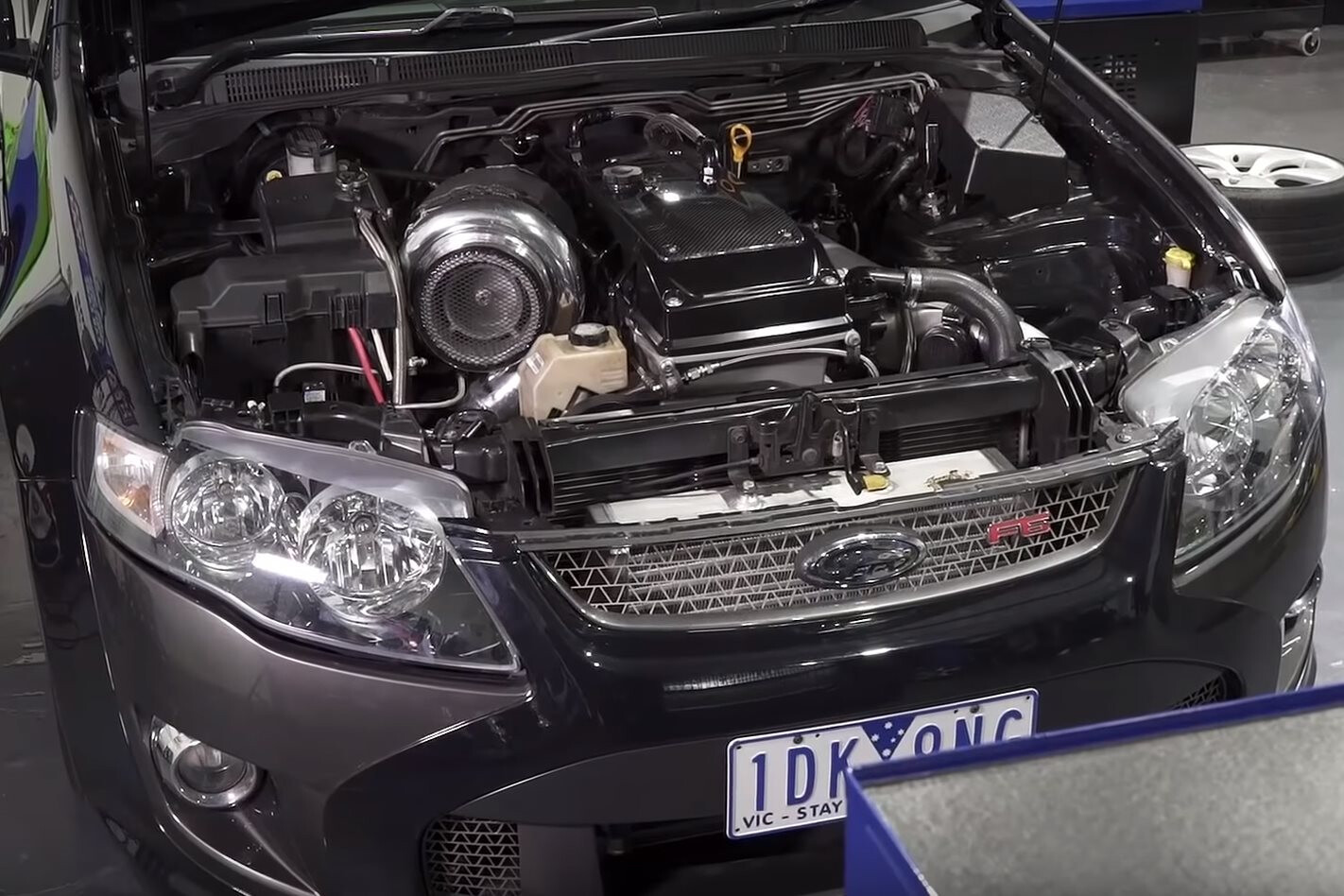 Barra-powered FG F6 Falcon makes 1000rwkW on the dyno – Video