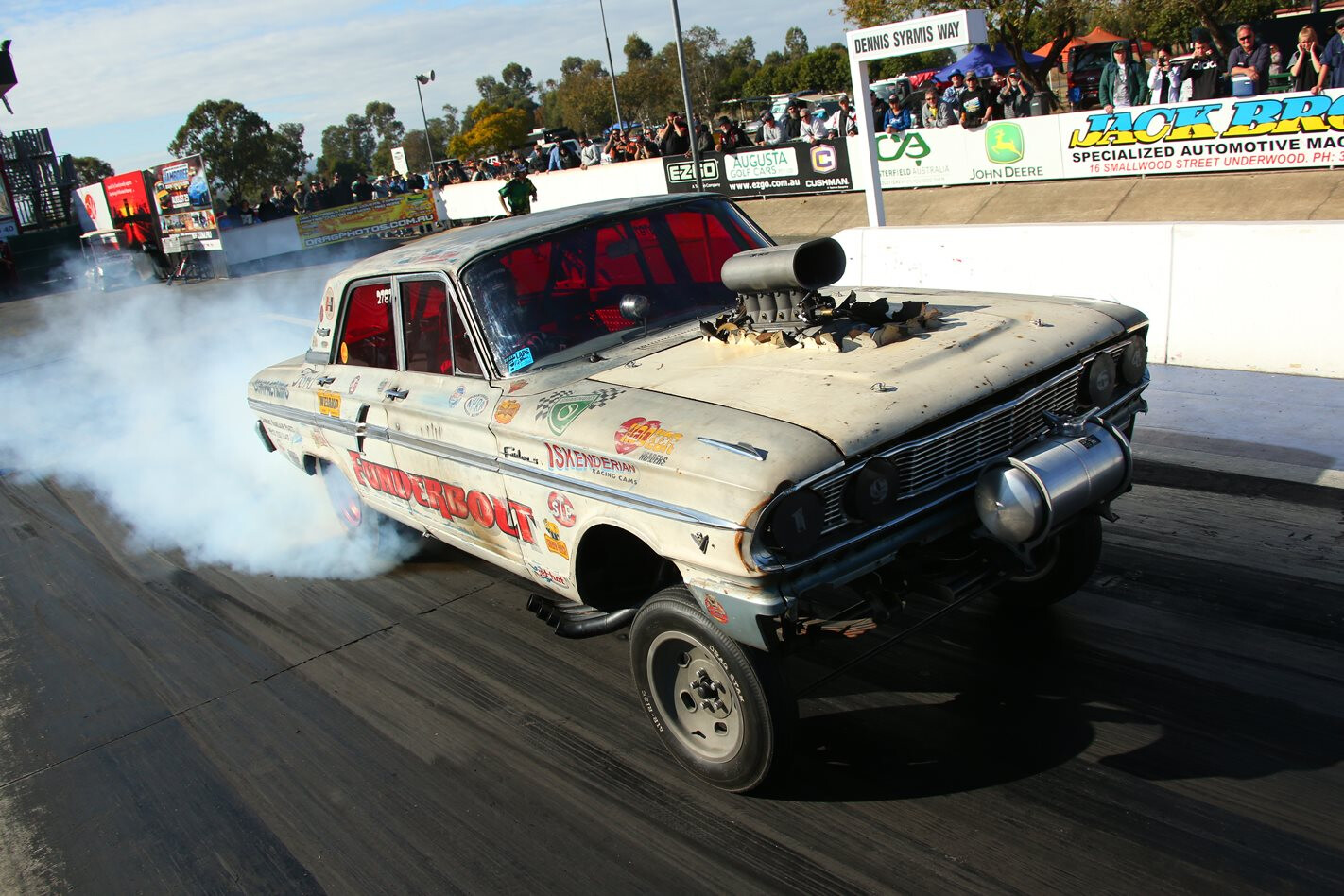 VIDEO: FUNDERBOLT FAIRLANE GASSER AT PORTLAND