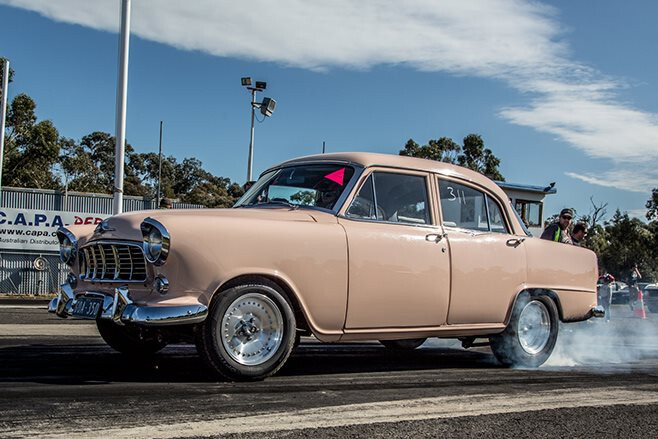 350 Chev-powered FE Holden – video