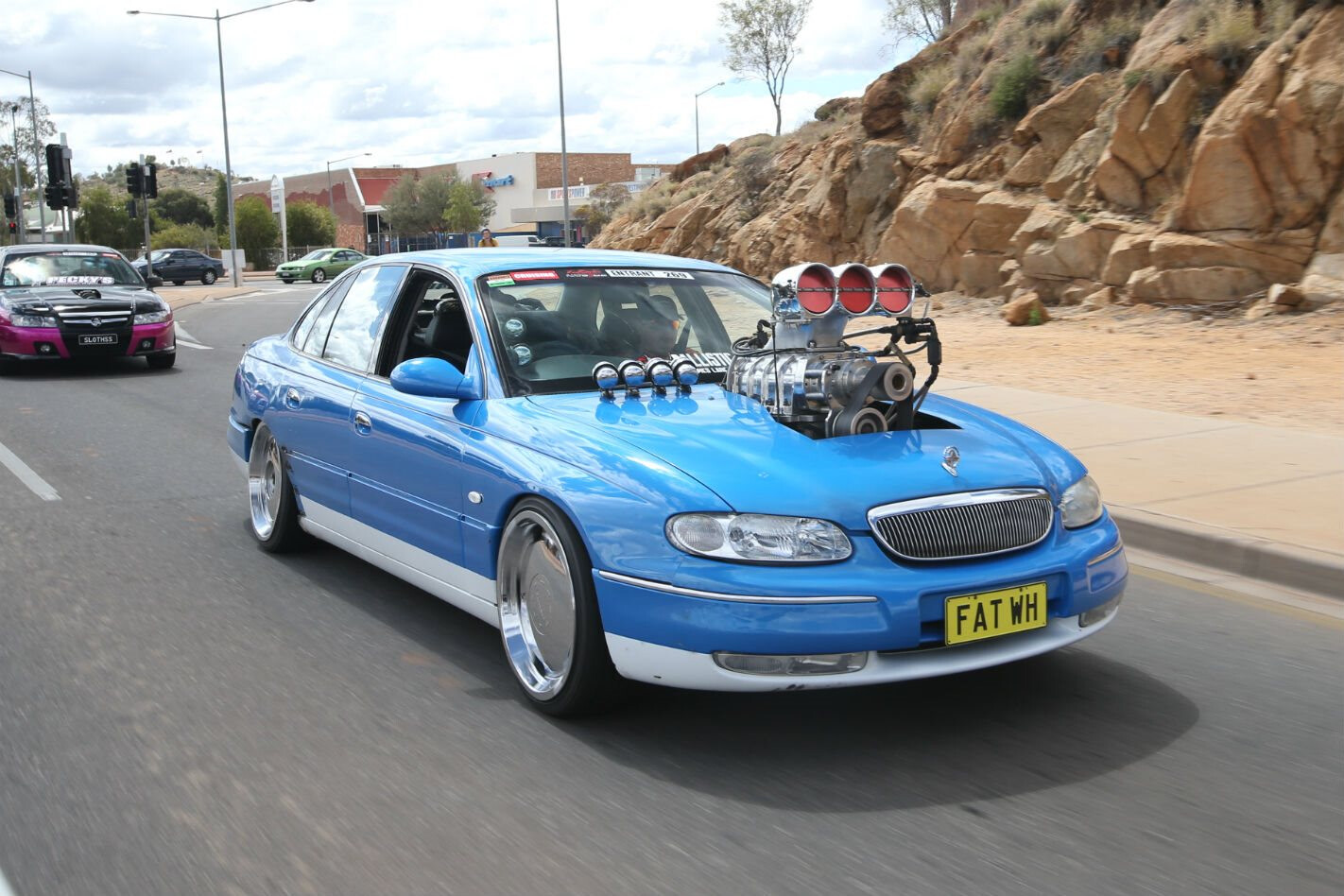 BLOWN LS-POWERED WH CAPRICE BURNOUT CAR – FAT WH
