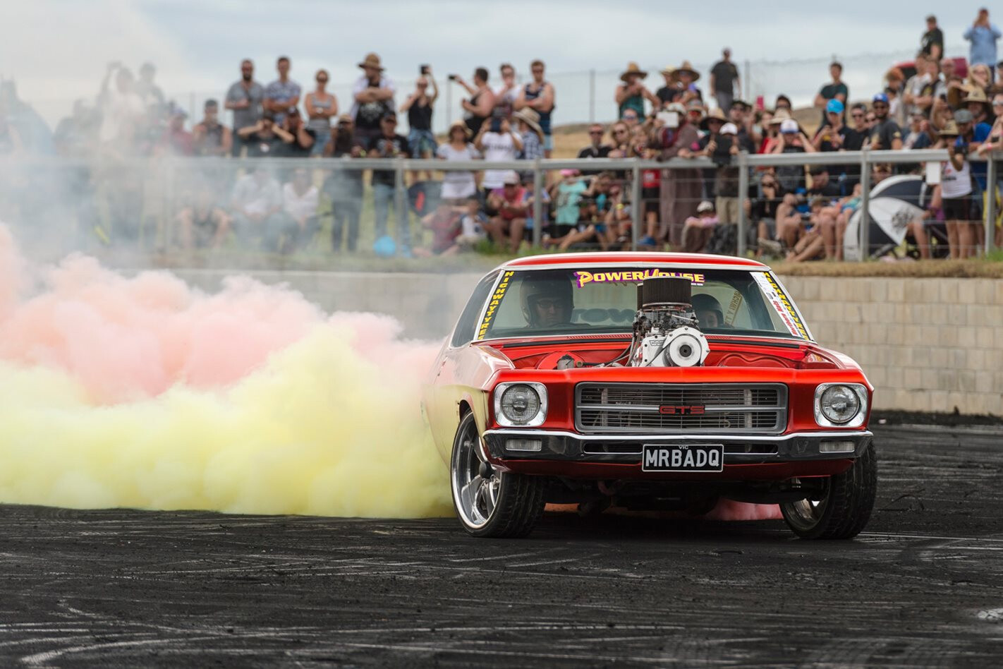 MRBADQ WINS NORTHERN NATS BURNOUTS