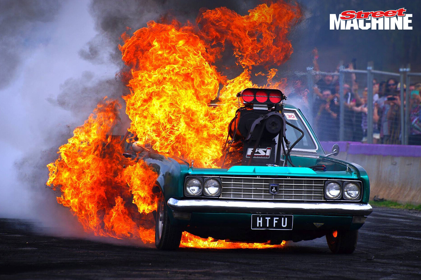 MASSIVE ENGINE FIRE AT LARDNER PARK MOTORFEST – VIDEO