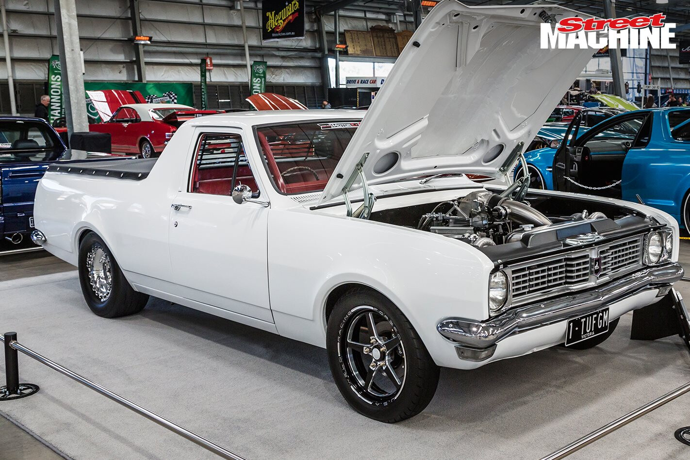 Twin-turbo small-block HT Holden ute – Video