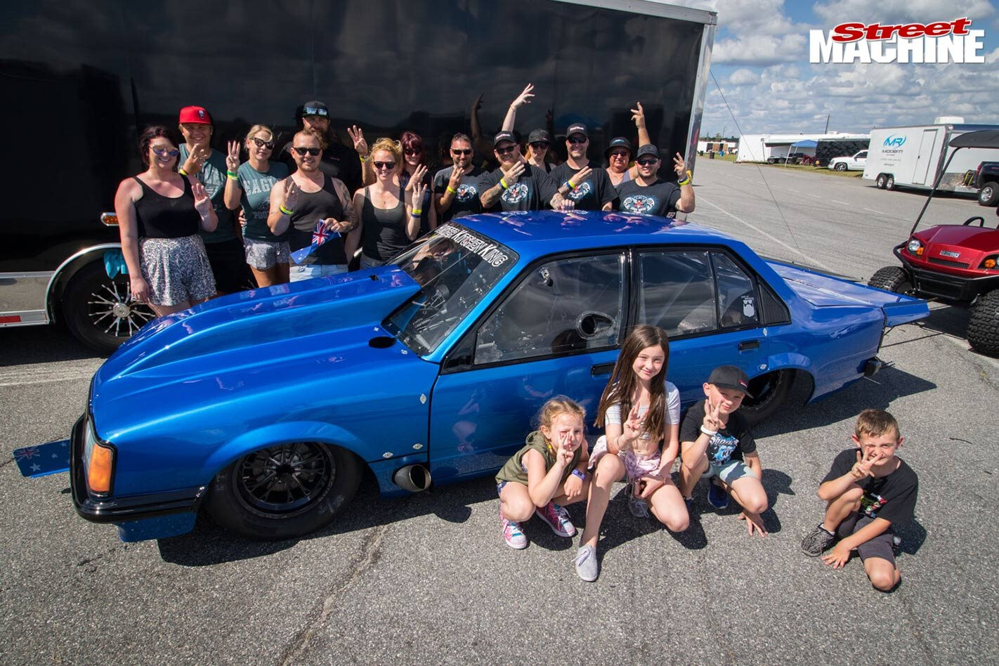 Jet Martin’s 4000hp Commodore finishes in top eight at No Mercy 9 – video
