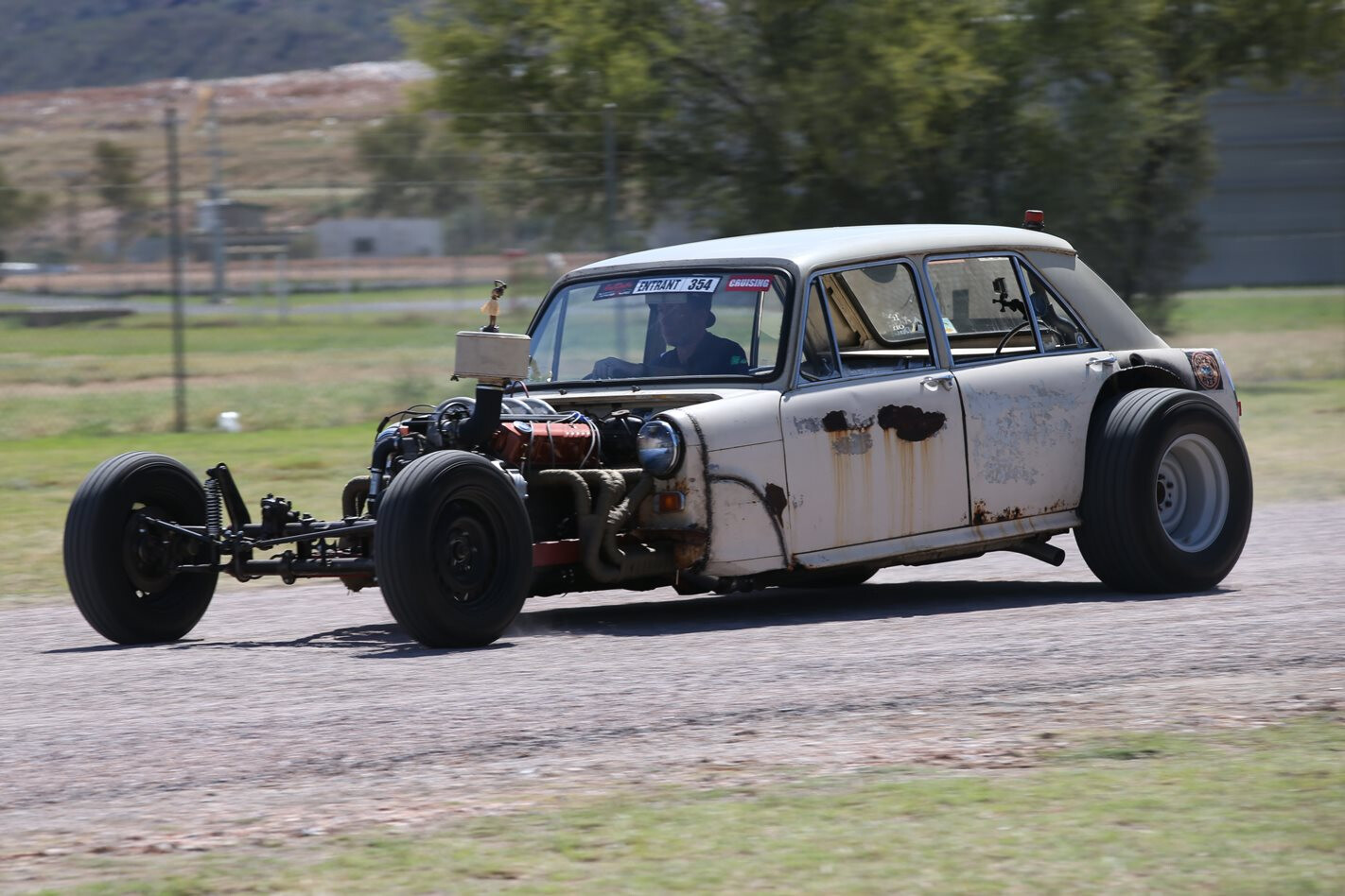 Morris rat rod at Red Centrenats