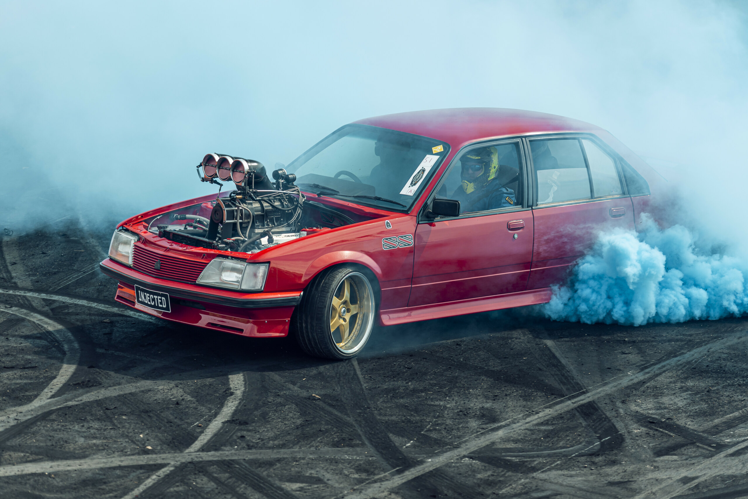 Video: Burnouts at Lardner Park Motorfest 2023