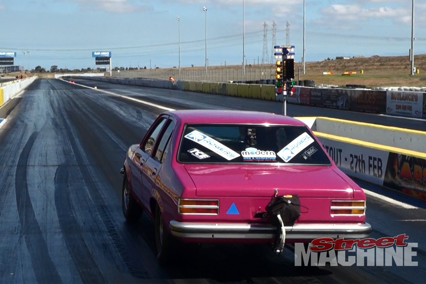 VIDEO: DRAG CHALLENGE-WINNING TORANA SHOOTS FOR SEVENS