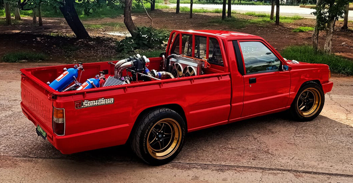 Seven-turbo Mitsubishi L200 ute