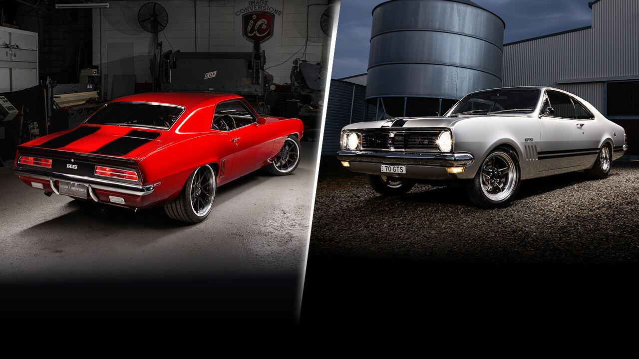 Video: Pro touring 7.0-litre Camaro versus 400ci HT Holden Monaro