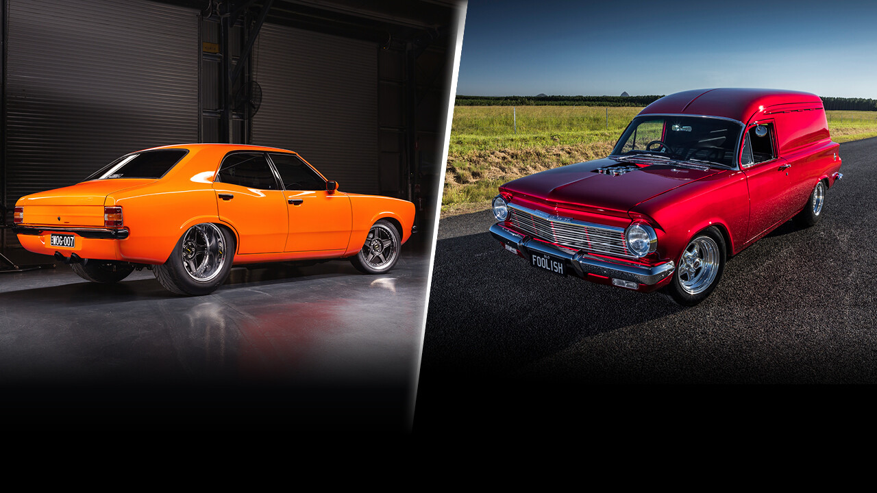 Video: WOG007 Ford Cortina versus EH Holden panel van