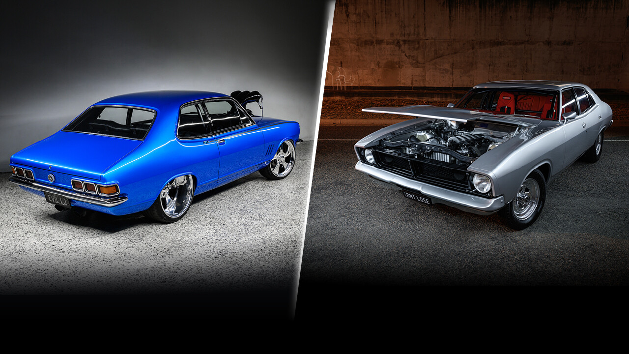 Video: Blown LJ Torana versus twin-turbo Coyote XB Falcon