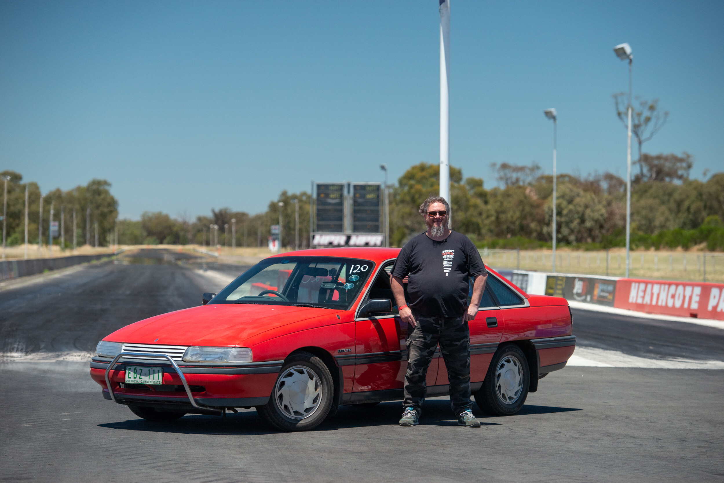 Video: Supermang goes drag racing!