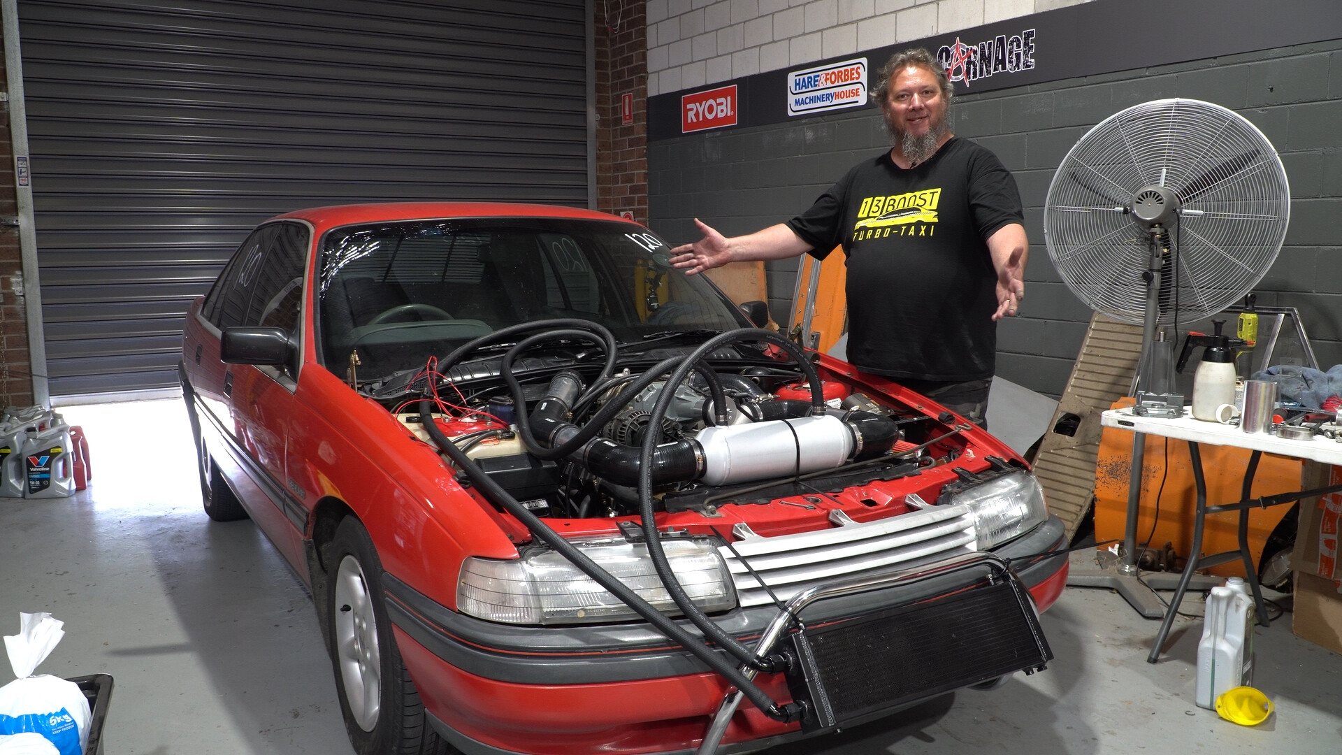 Video: Supermang gets an intercooler!