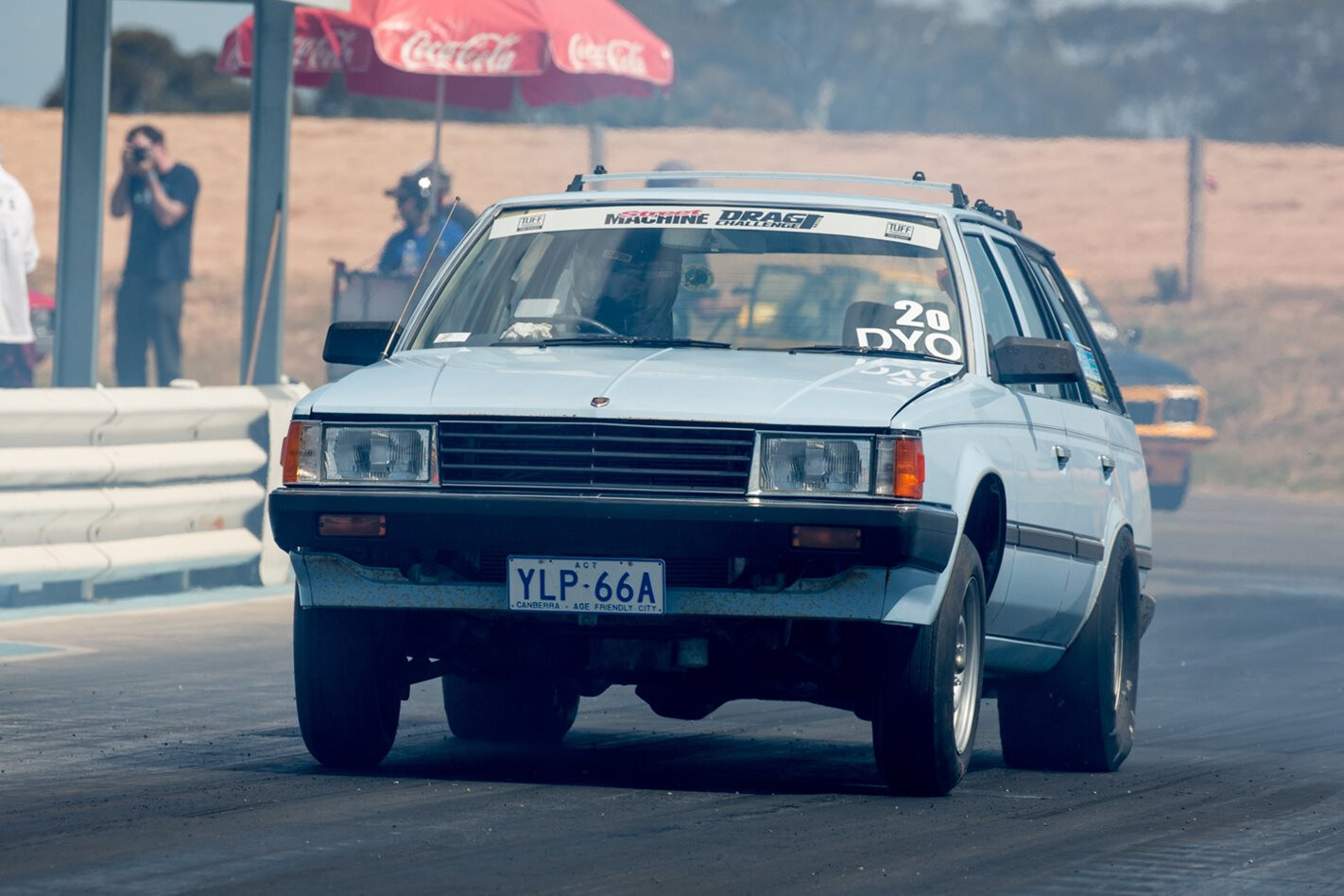 LS1-POWERED CORONA WAGON AT DRAG CHALLENGE – VIDEO