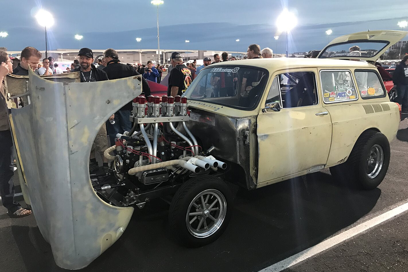 Twin engine Type three Volkswagen gasser
