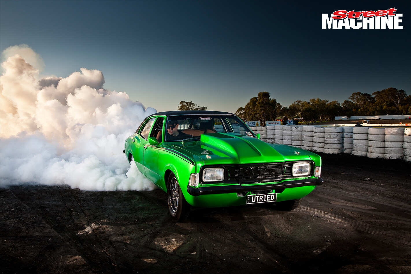 WHEELSTANDING NITROUS CORTINA