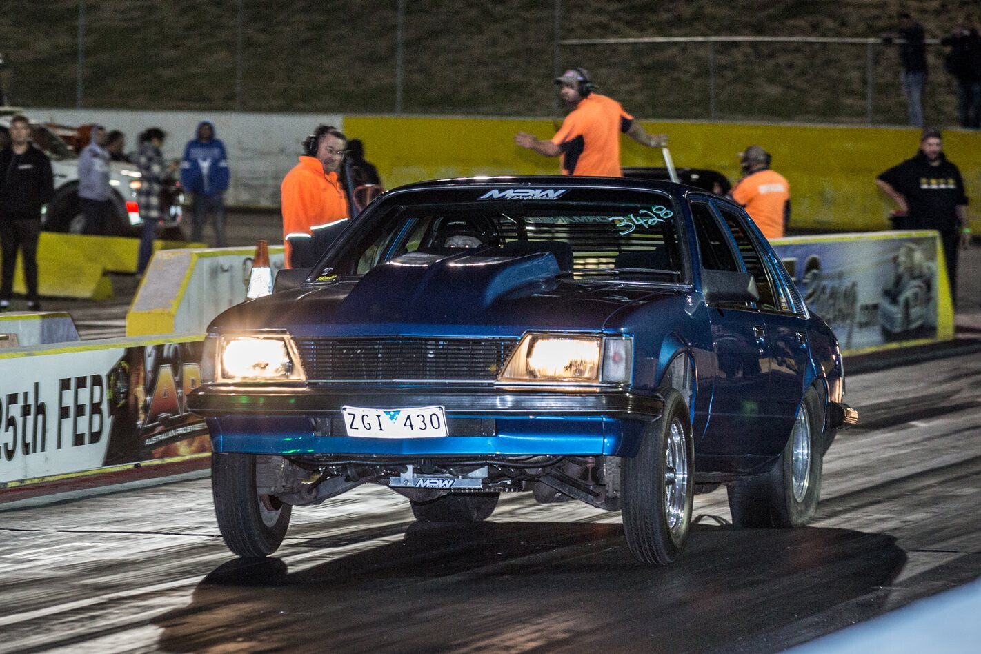 LUKE’S TWIN-TURBO ALLOY 6.0-LITRE COMMODORE RUNS 8.51 – VIDEO