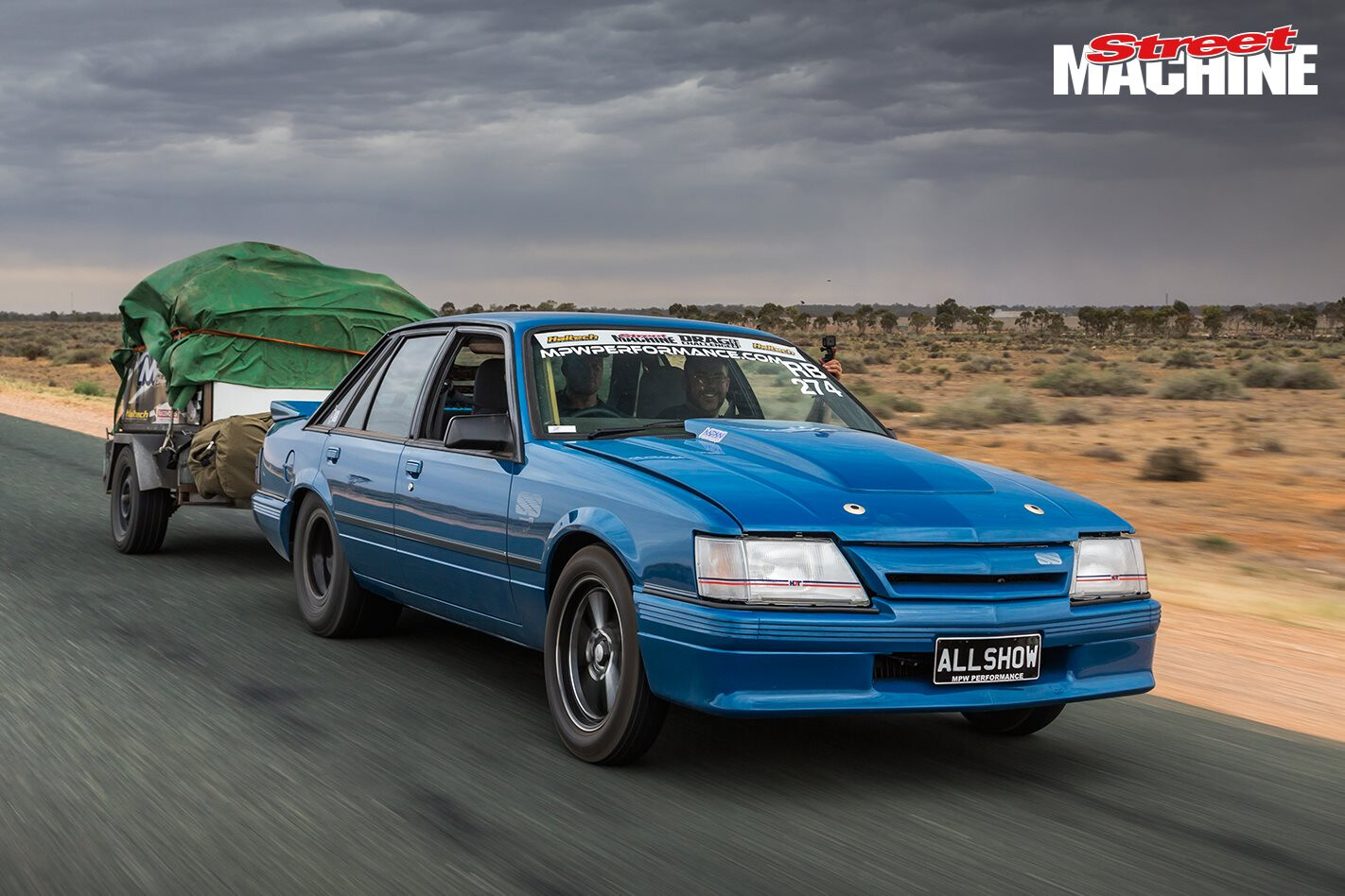ALLSHOW VK Commodore at Drag Challenge 2018 – Video