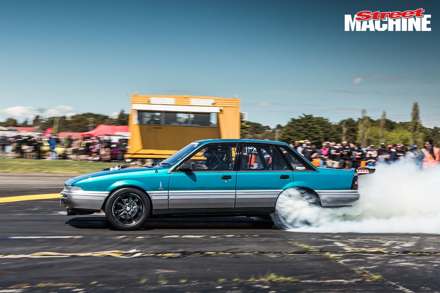 Twin-turbo big-block powered VL Calais coming to Drag Challenge 2018 – Video