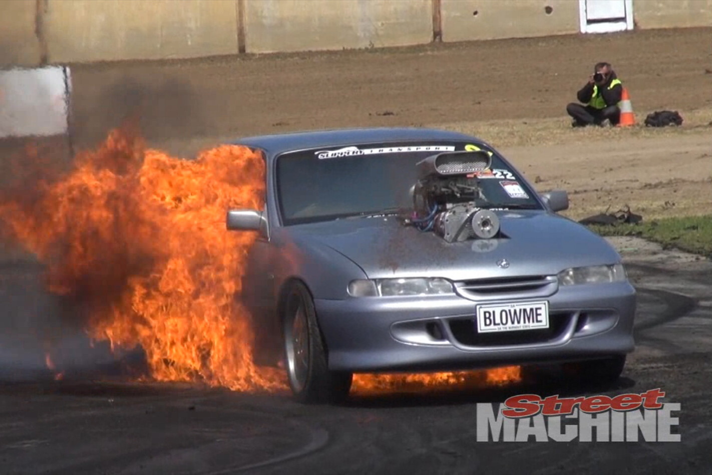 VIDEO: WARNING – TRANSMISSION MAY BE FLAMMABLE