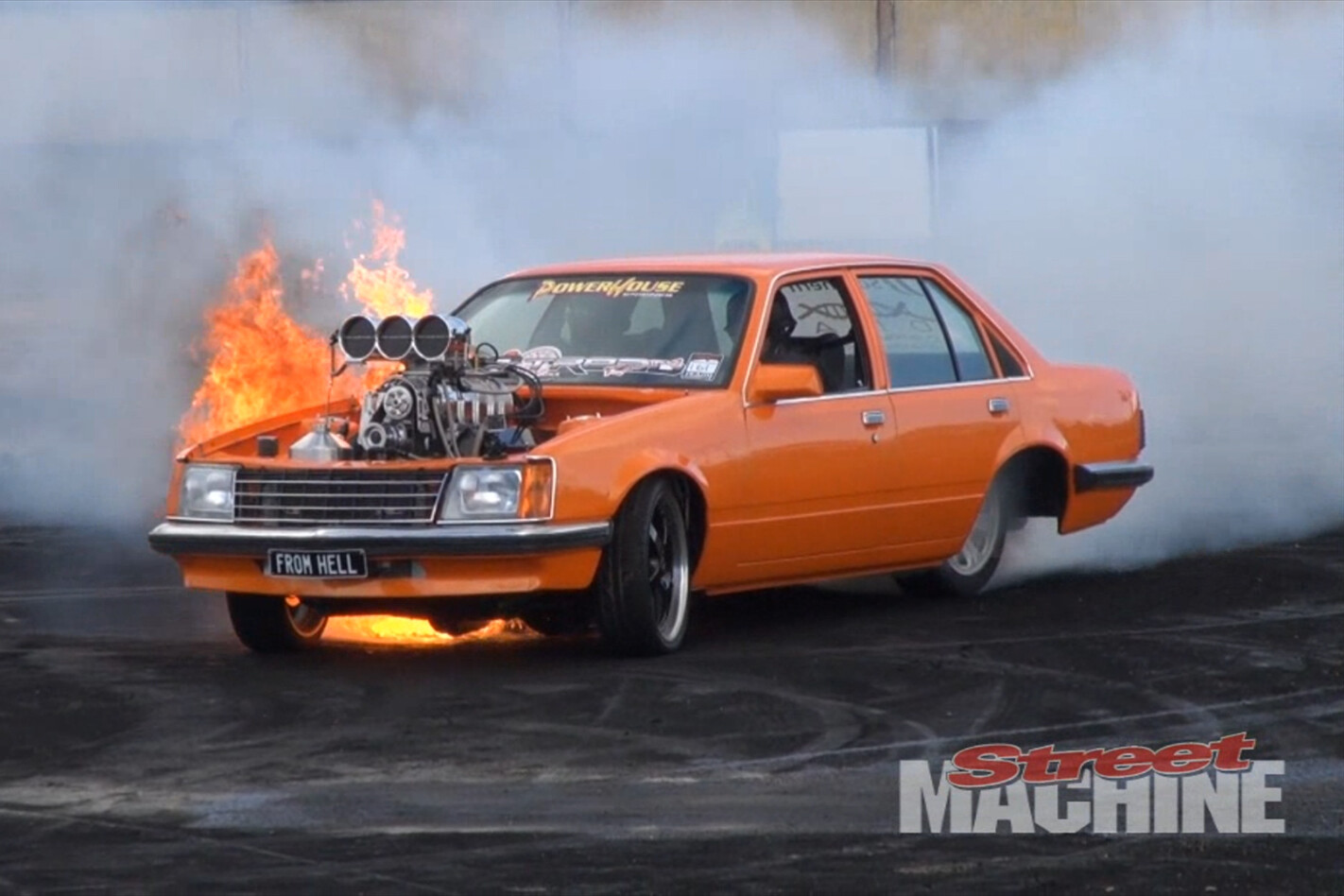HELL FIRE BURNOUT