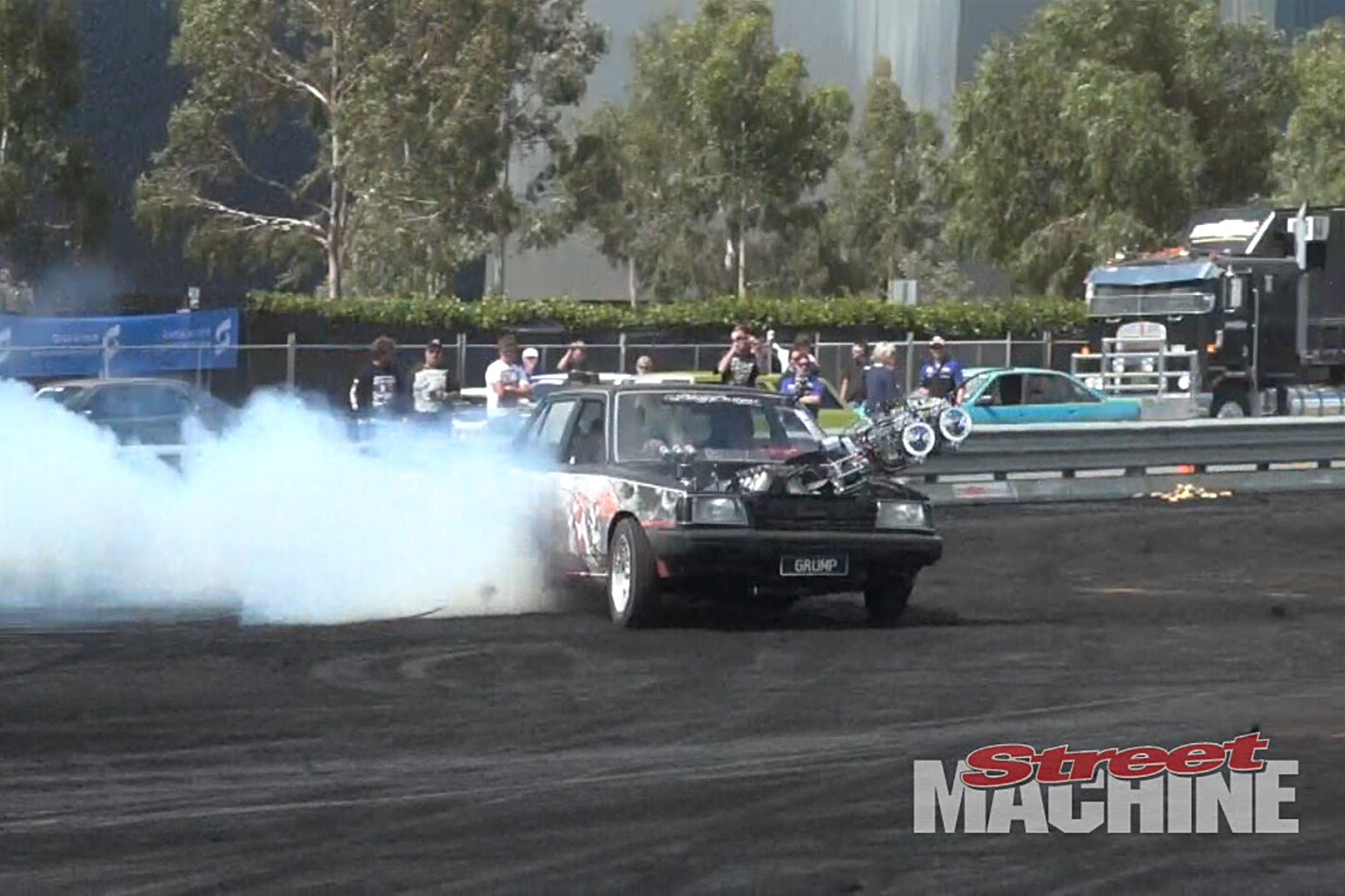 VIDEO: V8 COROLLA BLOWS ITS SUPERCHARGER OFF