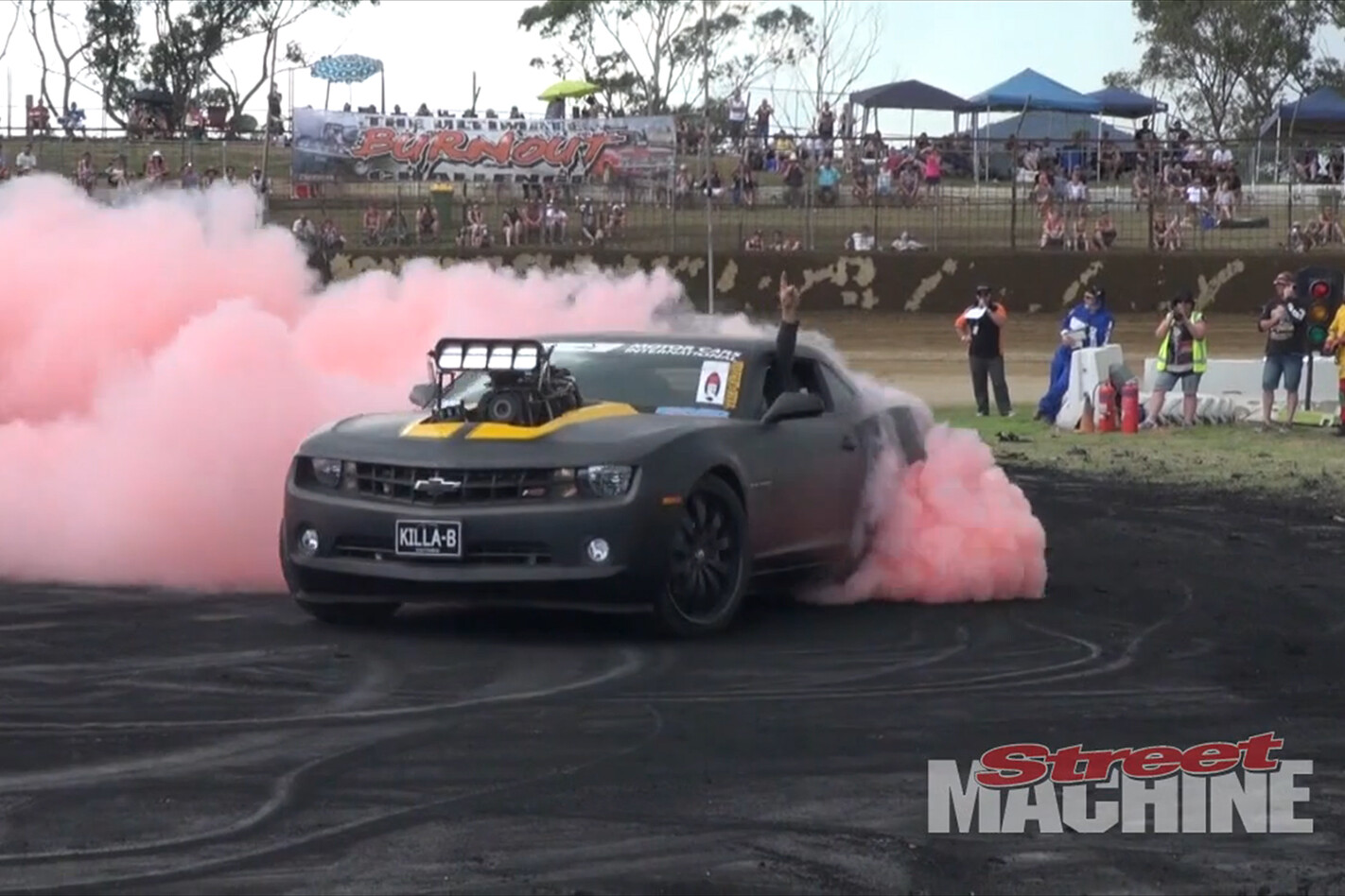 VIDEO: KILLA-B WINS THE ULTIMATE BURNOUT CHALLENGE 2015