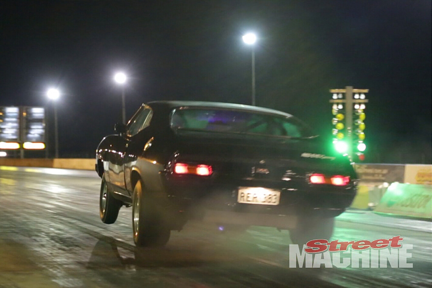 VIDEO: NITROUS BACKFIRE COOKS XA COUPE AT HEATHCOTE