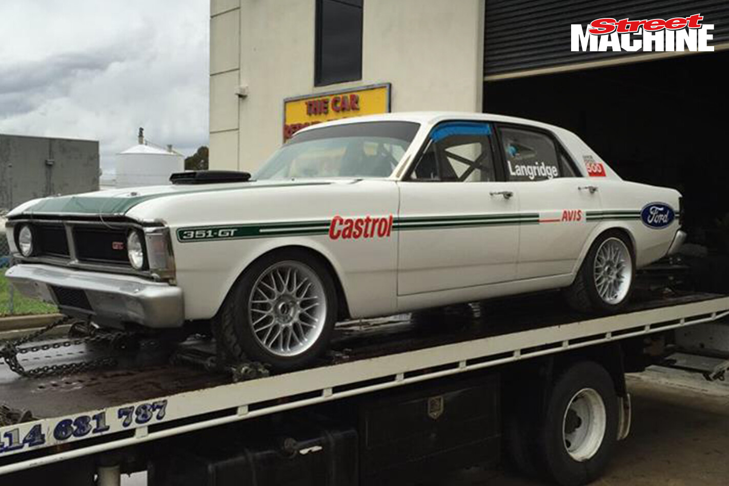 XY FALCON WITH NISSAN GT-R RUNNING GEAR